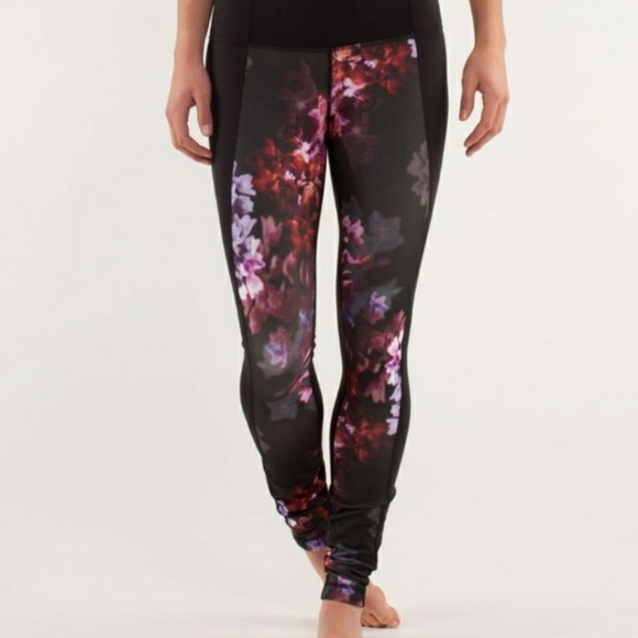 Wunder Under Floral Color Block leggings (hemmed) - Picture 3 of 5